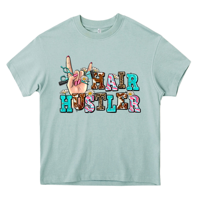 Hair Hustler Heavy Core Tee by AdoDesignShop | Teevron