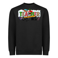 Black teacher squad Heavyweight Sweatshirt - NancyCooperArtShop