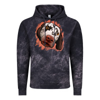 Cloud Black dalmatians peach glitter background Vintage Hoodie - Jasminsmagicworld