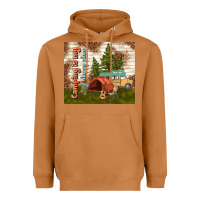 Meerkat camping is my happy place Heavyweight Hoodie - TumblerDesignByShophia