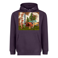 Plum camping is my happy place Heavyweight Hoodie - TumblerDesignByShophia