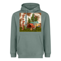 Sage camping is my happy place Heavyweight Hoodie - TumblerDesignByShophia
