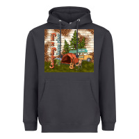 Smoke camping is my happy place Heavyweight Hoodie - TumblerDesignByShophia