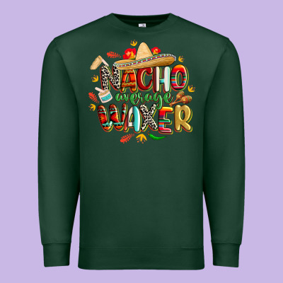Cinco De Mayo Nacho Average Waxer Premium Sweatshirt Designed By Cowgirlartshop