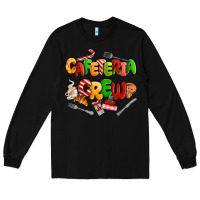 Black Christmas cafeteria crew Long Sleeve Tee - MaliasSmallBusiness