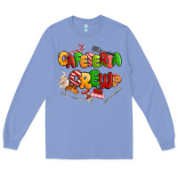 Colony Blue Christmas cafeteria crew Long Sleeve Tee - MaliasSmallBusiness
