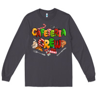 Smoke Christmas cafeteria crew Long Sleeve Tee - MaliasSmallBusiness
