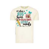 Vintage Arctic it takes a big hearts to helps shape little minds Vintage Tee - MaliasSmallBusiness