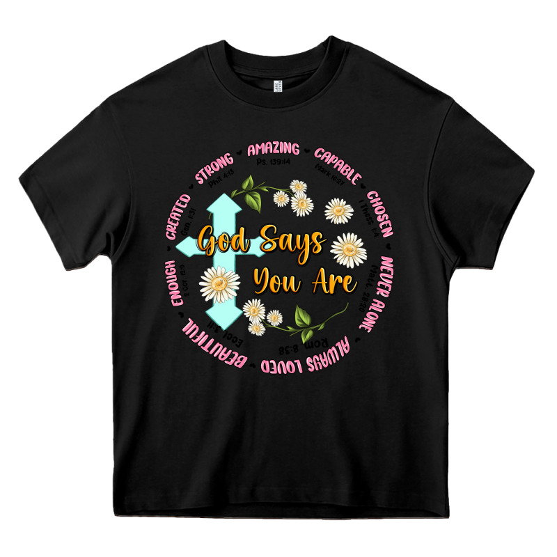God Says You Are Heavy Core Tee by JahusDesignShop | Teevron