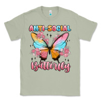 Matcha anti social butterfly Classic Tee - MaliasSmallBusiness