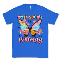 True Royal anti social butterfly Classic Tee - MaliasSmallBusiness
