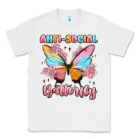 Anti Social Butterfly Classic Tee | Teevron