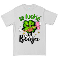 Dove Grey so luckin boujee Premium Tee - Artiststas