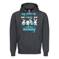 Smoke My Favorite Bunnies Call Me Mommy Zipper Hoodie - Bettercallsaul