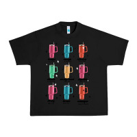 Black coffee thermos Urban Heavy Tee - MaliasSmallBusiness