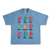 Pebble Blue coffee thermos Urban Heavy Tee - MaliasSmallBusiness