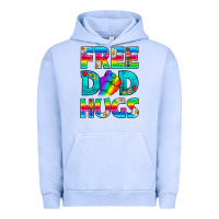 Pigment Grape Ice Pride LGBTQ Free Dad Hugs Urban Hoodie - BundleAndBundleShop