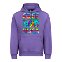 Pride Lgbtq Free Dad Hugs Urban Hoodie | Teevron