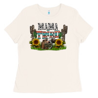 Bone mama tried1 Ladies Tee - CowhideDigitalArt