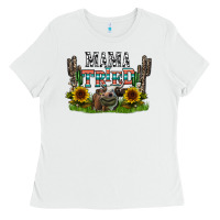 White mama tried1 Ladies Tee - CowhideDigitalArt