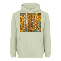 Matcha self reminders with sunflowers Heavyweight Hoodie - TumblerDesignByShophia
