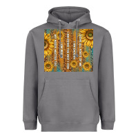 Storm self reminders with sunflowers Heavyweight Hoodie - TumblerDesignByShophia