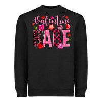 Black valentine babe Heavyweight Sweatshirt - NancyCooperArtShop