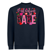 Navy valentine babe Heavyweight Sweatshirt - NancyCooperArtShop