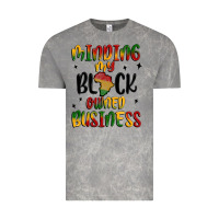 Cloud Rock minding my black owned business Vintage Tee - MaliasSmallBusiness