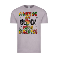 Vintage Zinc minding my black owned business Vintage Tee - MaliasSmallBusiness