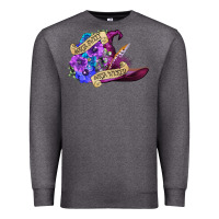 Charcoal Heather sorta sweet sorta wicked Premium Sweatshirt - CowGirlArtShop