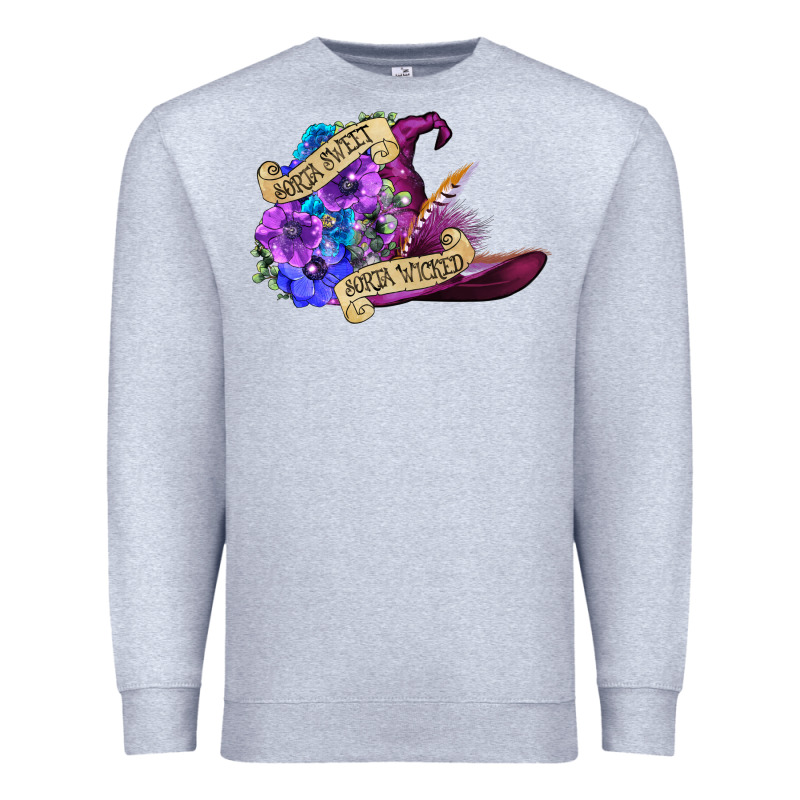Sorta Sweet Sorta Wicked Premium Sweatshirt by CowGirlArtShop | Teevron