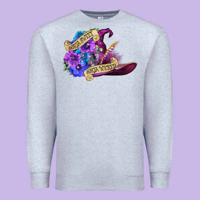 Sorta Sweet Sorta Wicked Premium Sweatshirt Designed By Cowgirlartshop