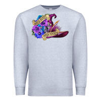 Heather Grey sorta sweet sorta wicked Premium Sweatshirt - CowGirlArtShop