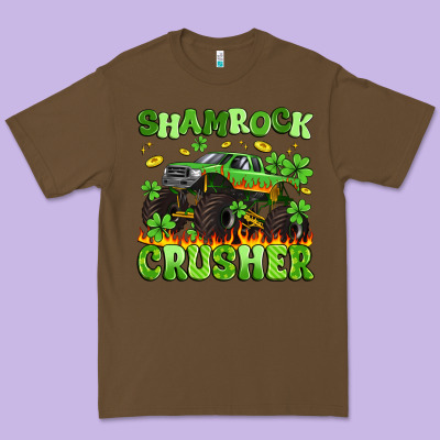 Shamrock Crusher Premium Tee Designed By Artiststas