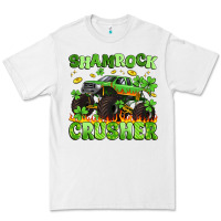 White shamrock crusher Premium Tee - Artiststas