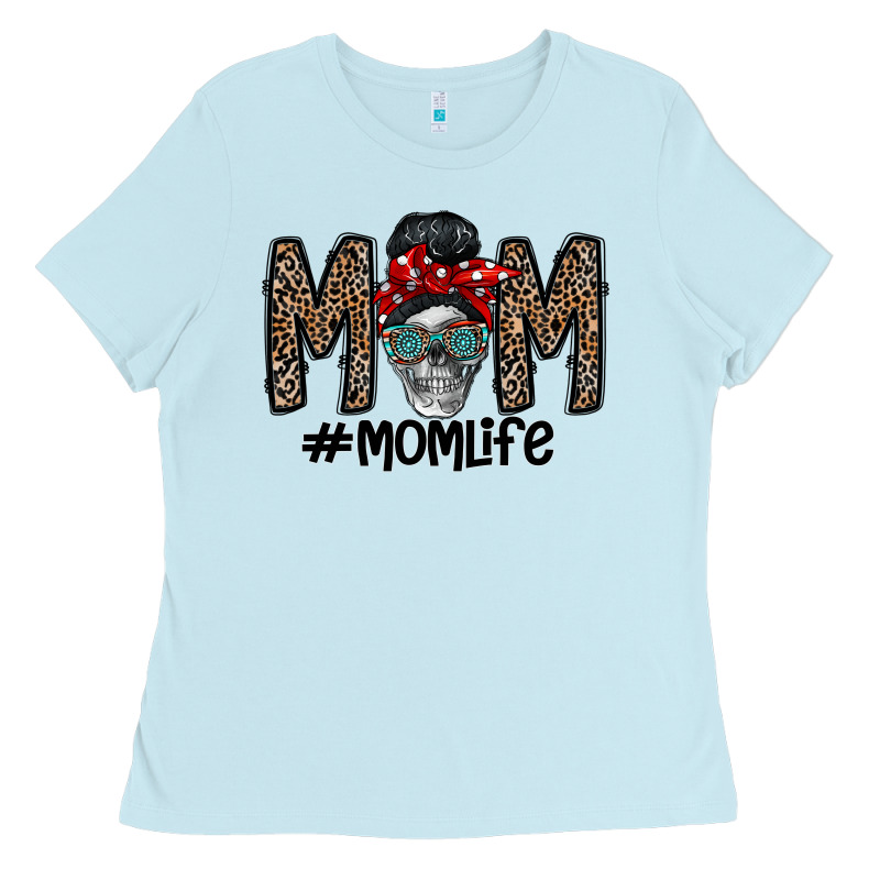 Mom Life Ladies Tee by CowhideDigitalArt | Teevron