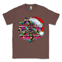Chestnut serape and leopard christmas Classic Tee - CowhideDigitalArt