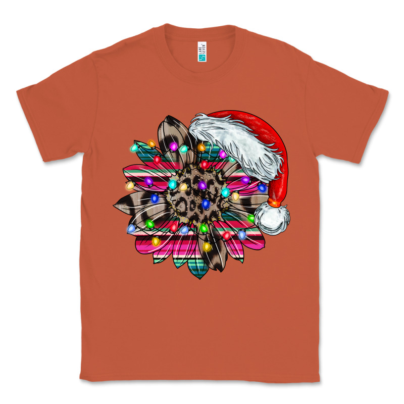 Serape And Leopard Christmas Classic Tee by CowhideDigitalArt | Teevron