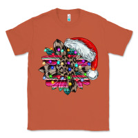 Copper serape and leopard christmas Classic Tee - CowhideDigitalArt