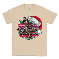 Mushroom serape and leopard christmas Classic Tee - CowhideDigitalArt