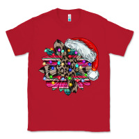 Red serape and leopard christmas Classic Tee - CowhideDigitalArt
