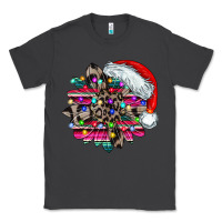 Smoke serape and leopard christmas Classic Tee - CowhideDigitalArt