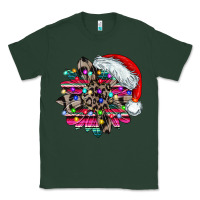 Sports Green serape and leopard christmas Classic Tee - CowhideDigitalArt