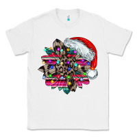 White serape and leopard christmas Classic Tee - CowhideDigitalArt