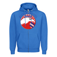 True Royal America Since 1776 Zipper Hoodie - Bettercallsaul