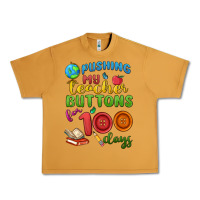 Peanut Butter pushing my teacher buttons for 100 days Urban Heavy Tee - MaliasSmallBusiness