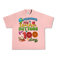 Salmon pushing my teacher buttons for 100 days Urban Heavy Tee - MaliasSmallBusiness