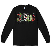 Black jesus the reason for the season Long Sleeve Tee - MaliasSmallBusiness
