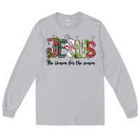 Moon Dust jesus the reason for the season Long Sleeve Tee - MaliasSmallBusiness
